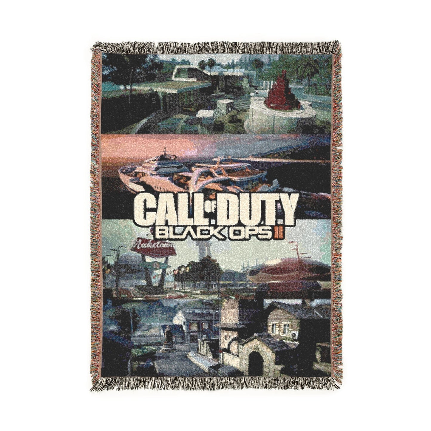 Black Ops II Nostalgia - Woven Tapestry Blanket