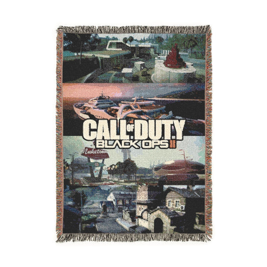 Black Ops II Nostalgia - Woven Tapestry Blanket