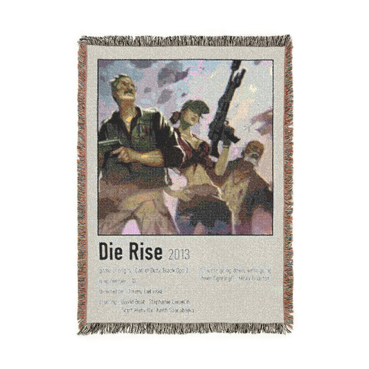 Die Rise Tapestry Blanket